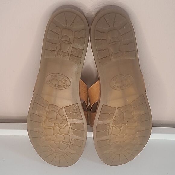 Kork Ease Brigit Slide Slide Sandals Orange Leather Size 10M NWOB - Picture 11 of 16